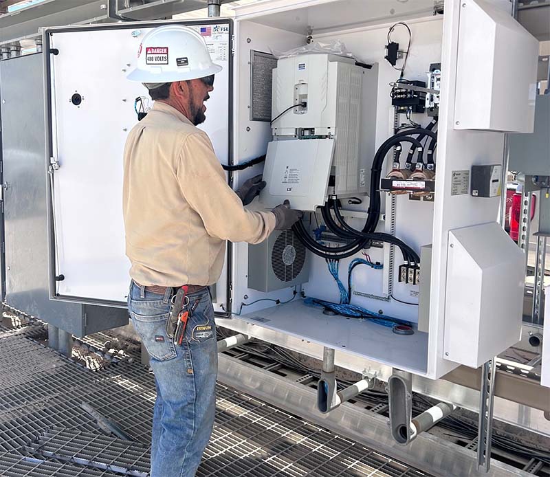 Automation controls panel